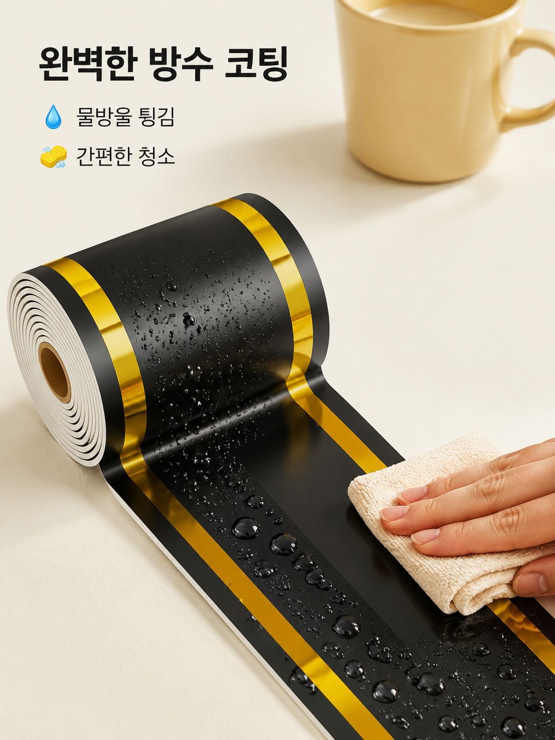 Self-Adhesive Skirting Tile Wall Sticker for Home Waistline