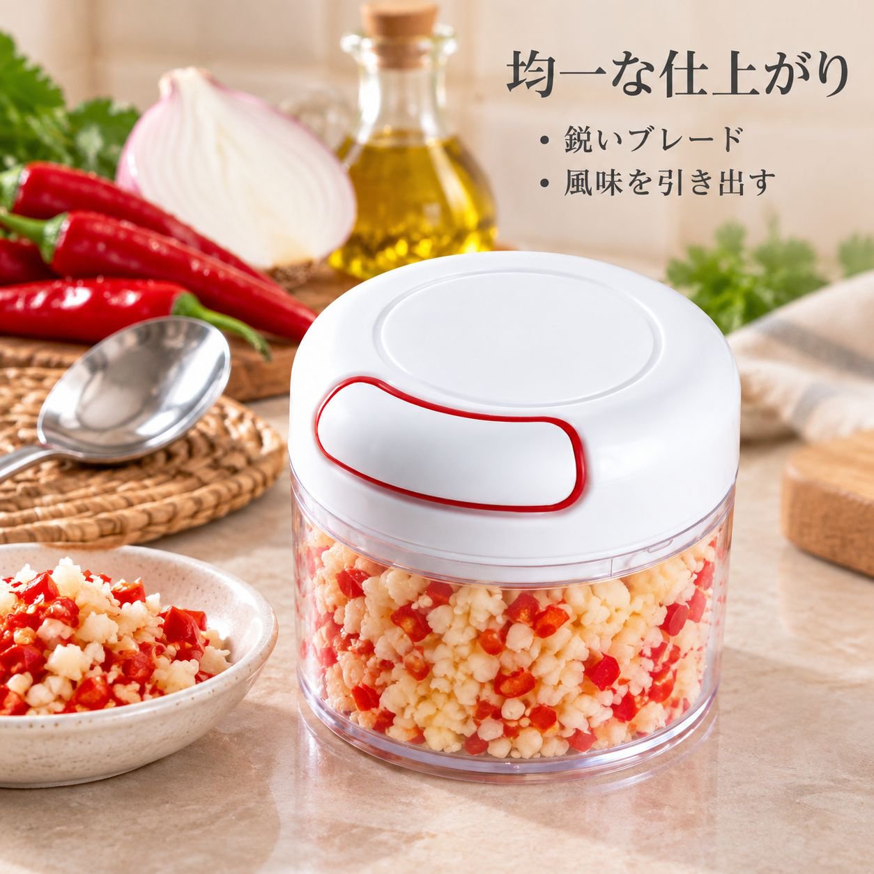 手動野菜みじん切り器