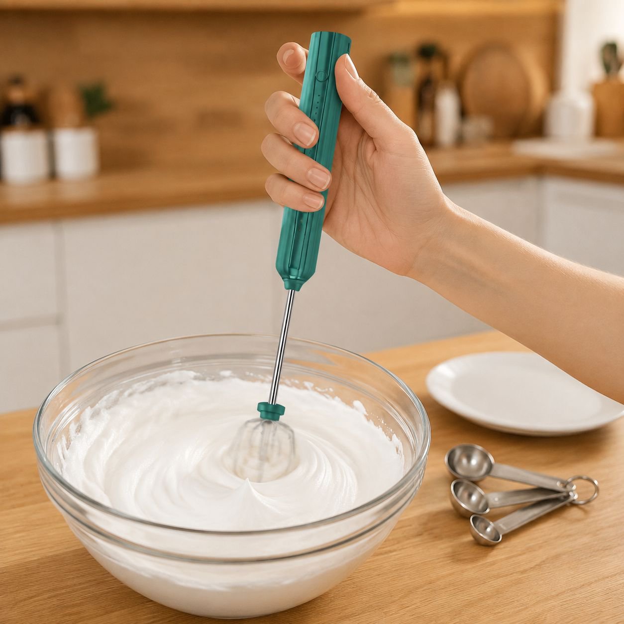 Household Wireless Charging Handheld Egg Beater for Baking