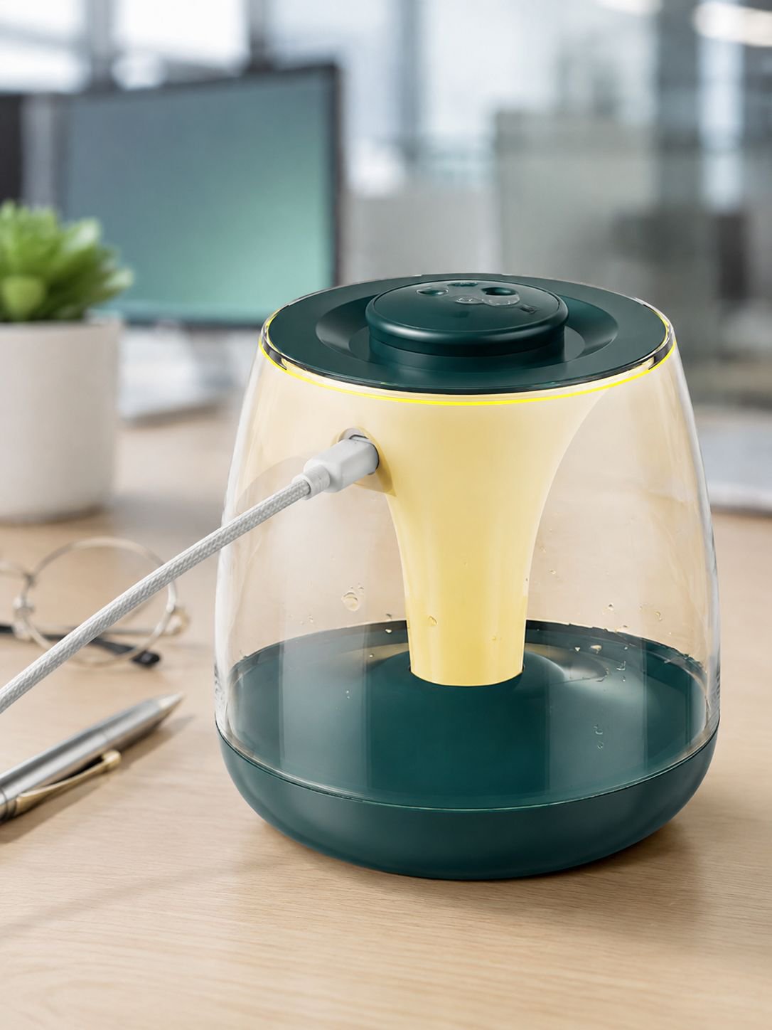 Dispositivo de humidificación eficiente para oficina y dormitorio