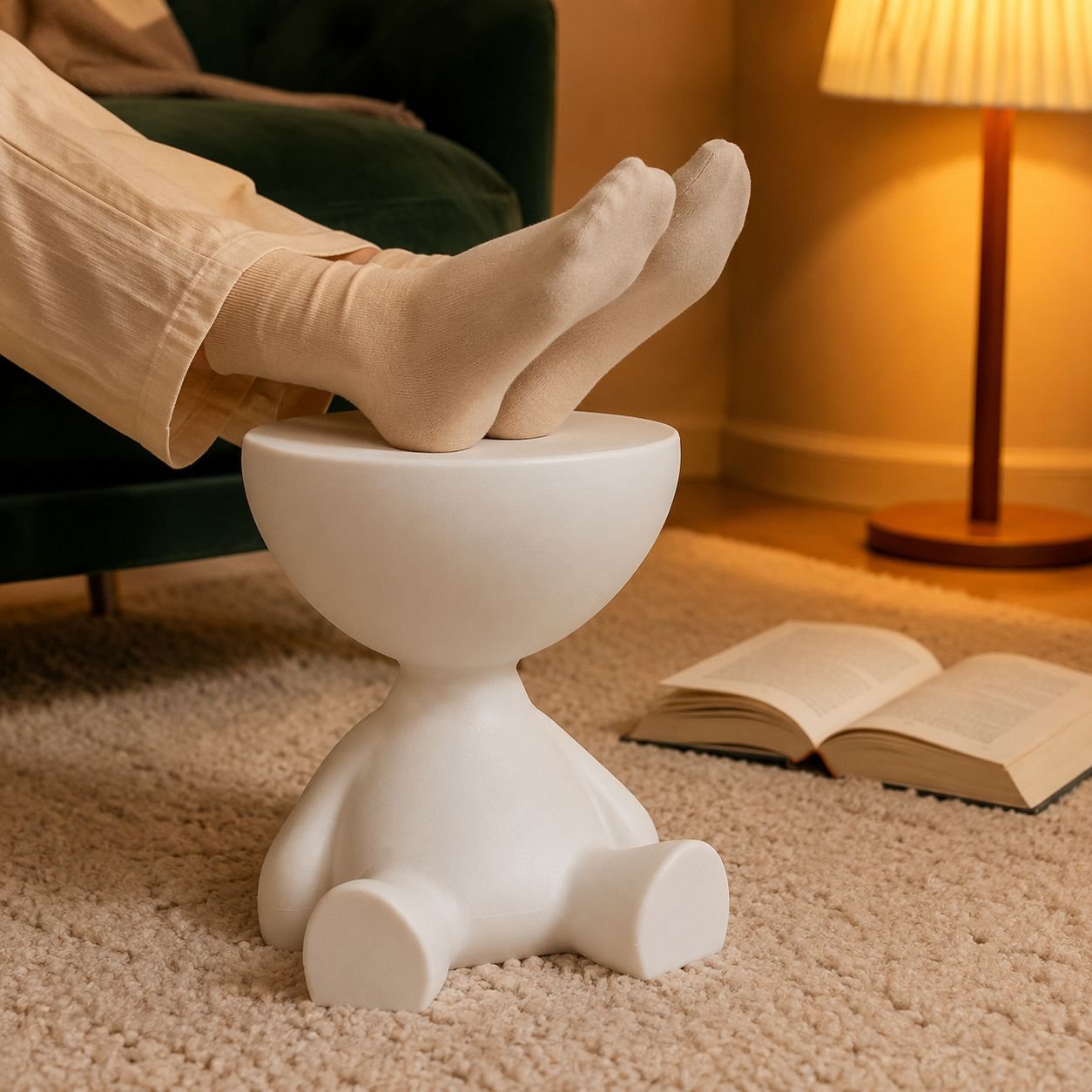 Home Movable Bedside Table Sofa Side Table Small Balcony Coffee Table