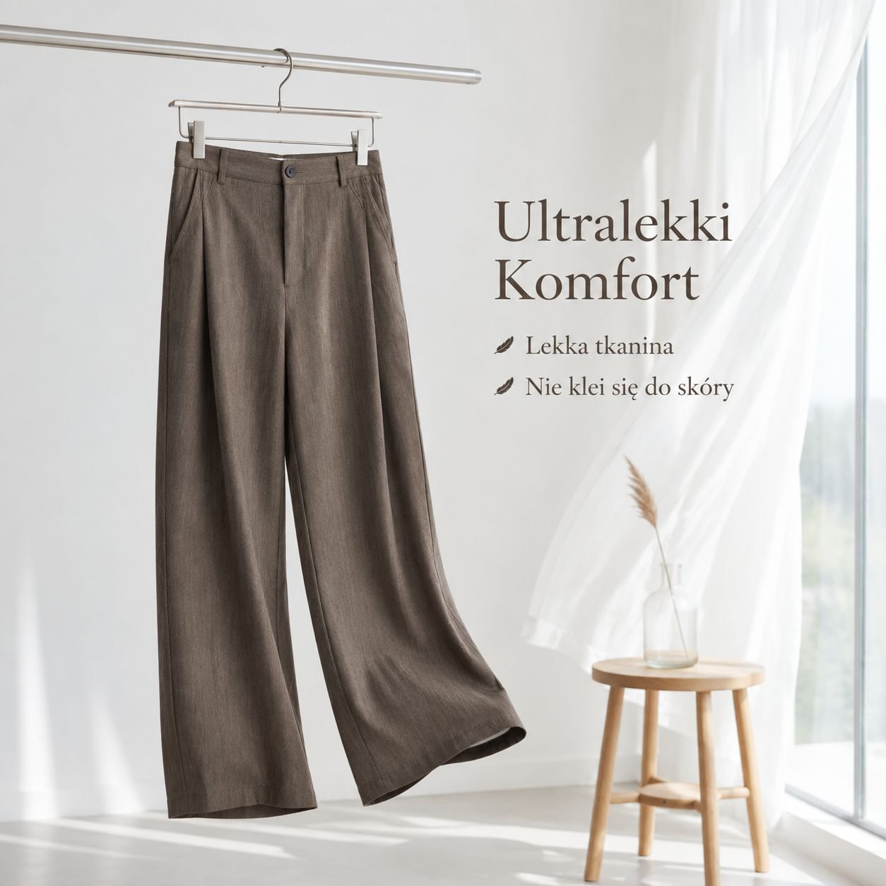 Luźne spodnie biznesowe w stylu retro dla mężczyzn