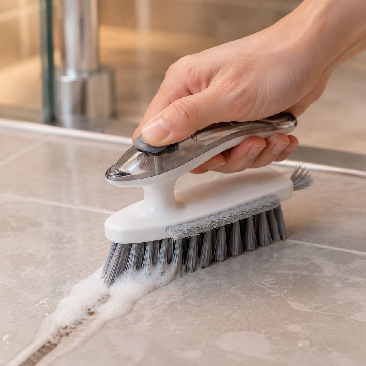 Specialized Grout Cleaning Brush for Tiles