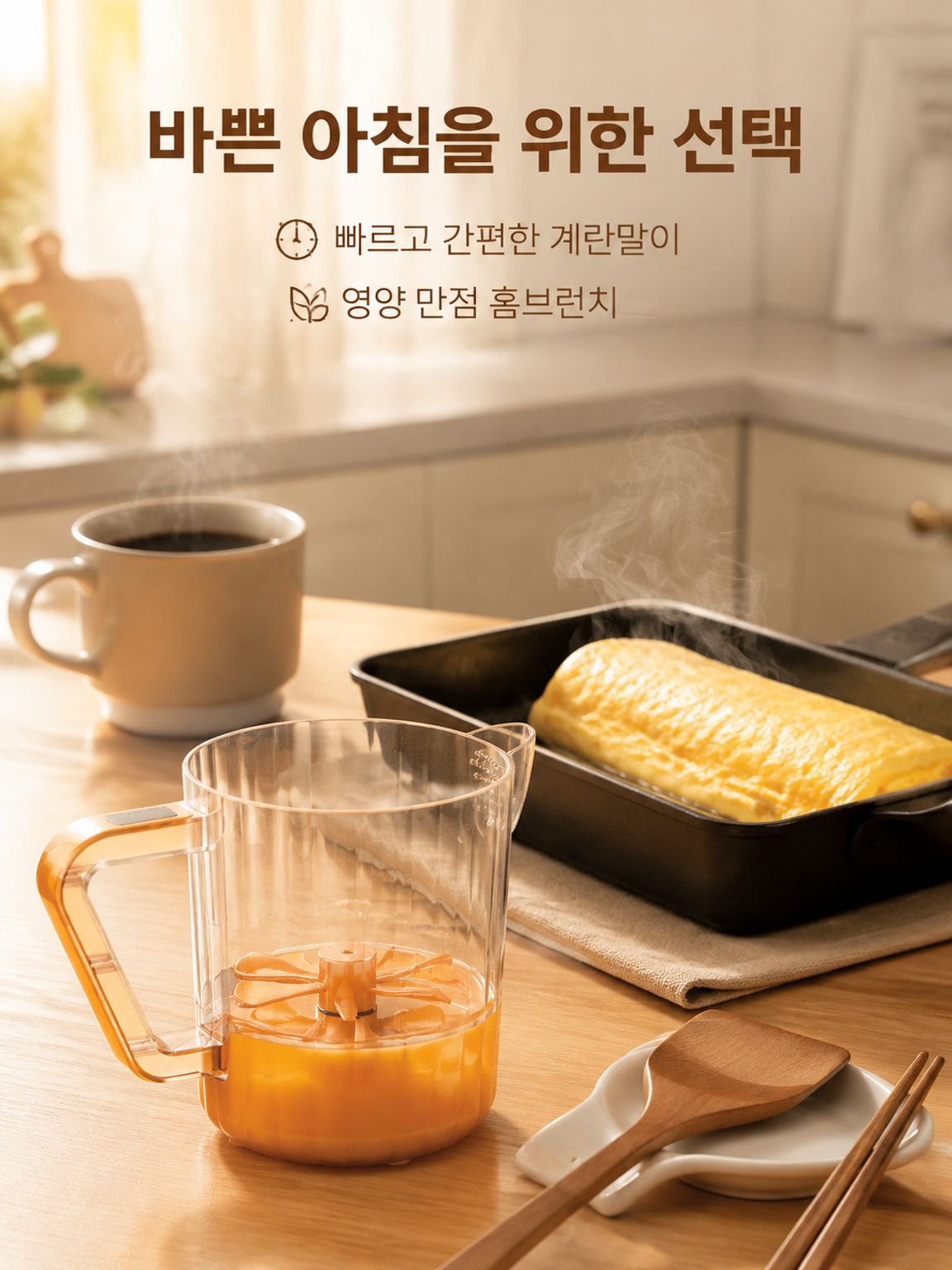 주방용 전동 계란 믹서기