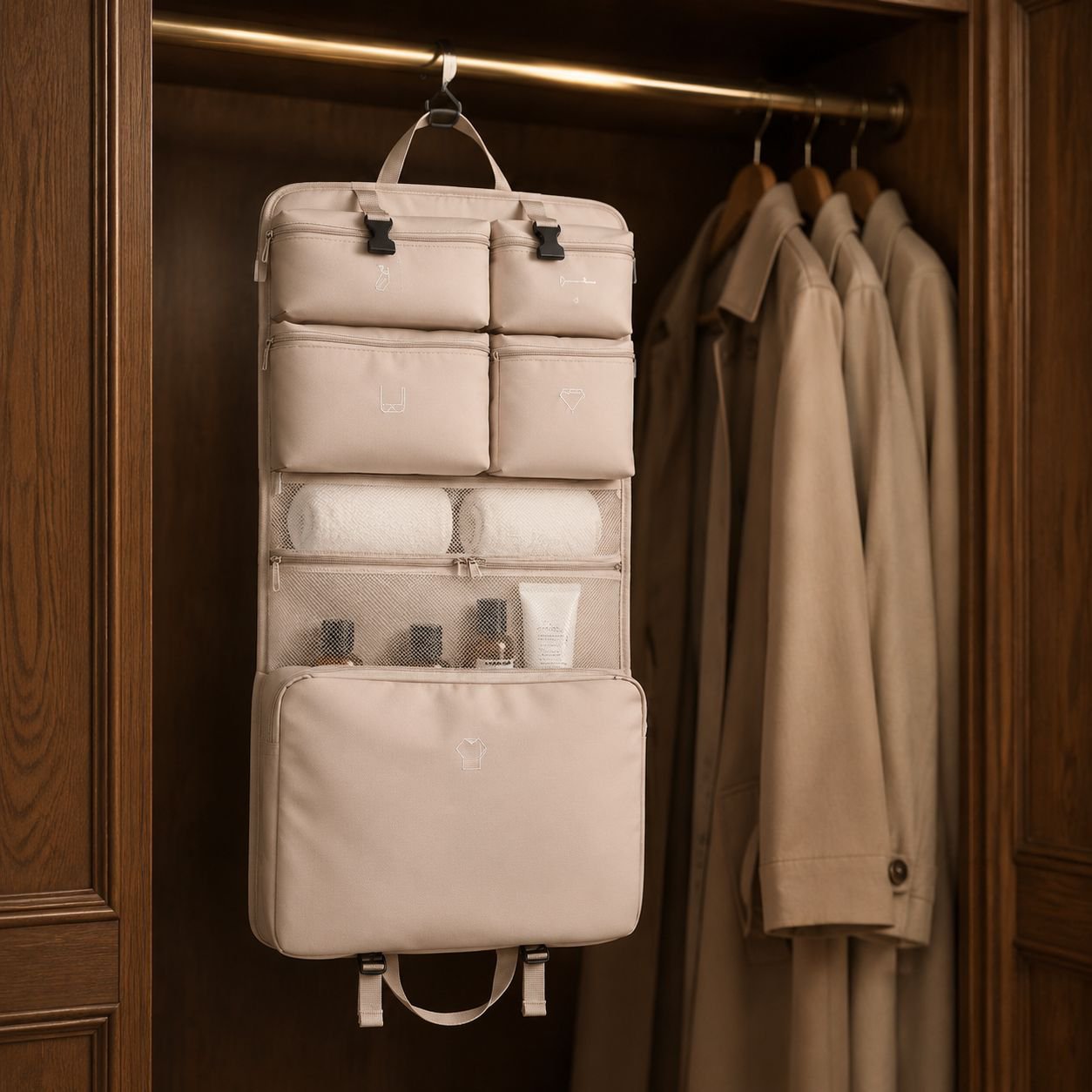 Sac de rangement de voyage tout-en-un, facile pour organiser vos bagages