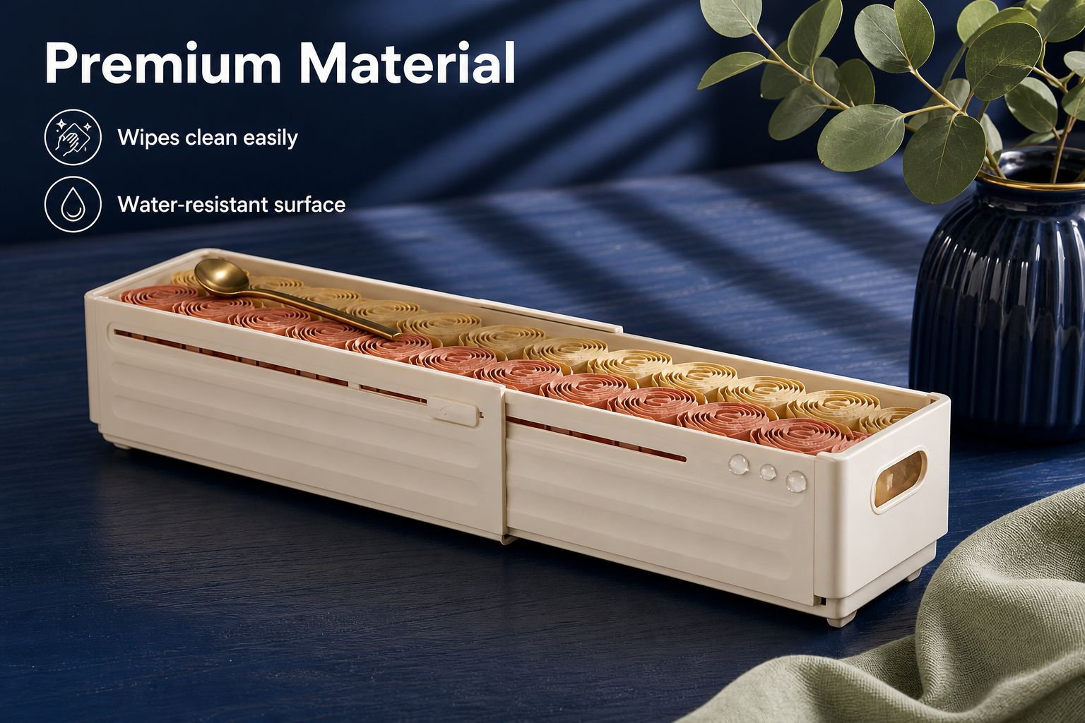 Multifunctional Extendable Drawer Organizer Box