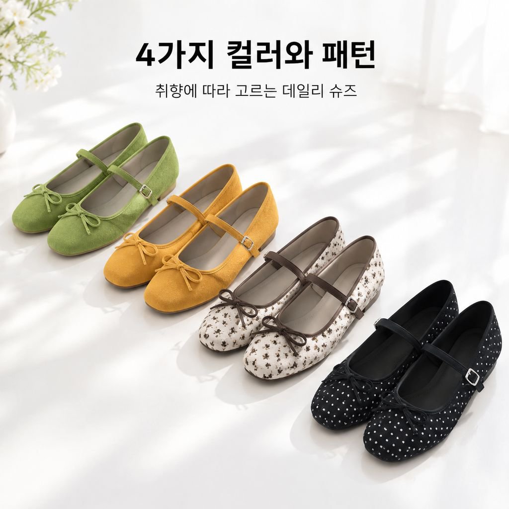 처음 만나는 증가 메리 제인 단화 프렌치 리본 장식 드레스 매치 2025 가을 겨울 신상