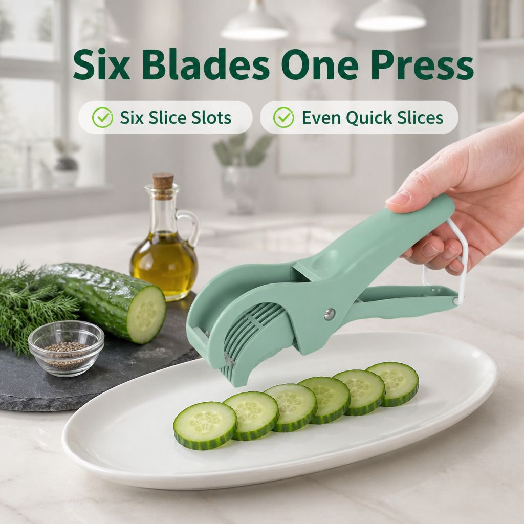 Multifunctional Kitchen Vegetable Slicer Stainless Steel Fruit Salad Cutter