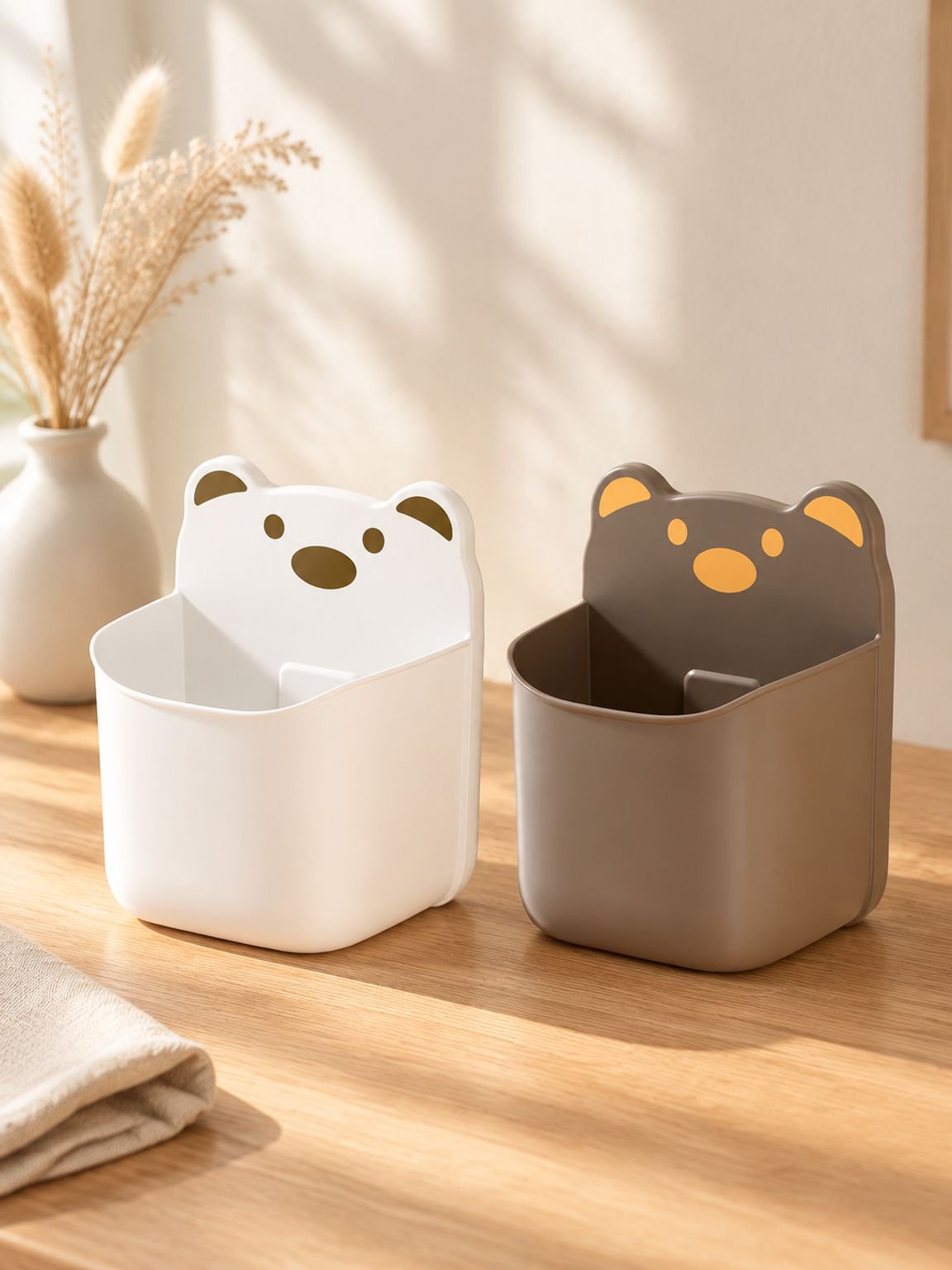 Organizador de pared con forma de oso lindo