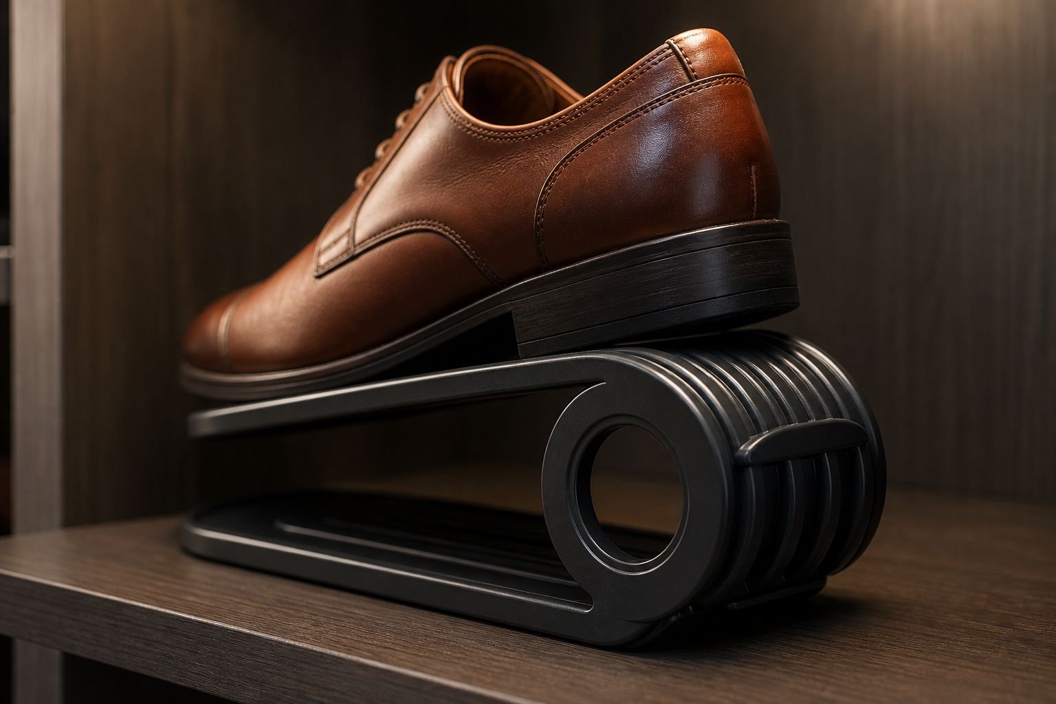 Schuhregal aus hochwertigen Materialien