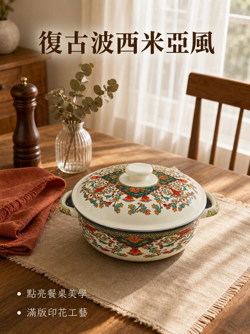 大號雙耳湯碗