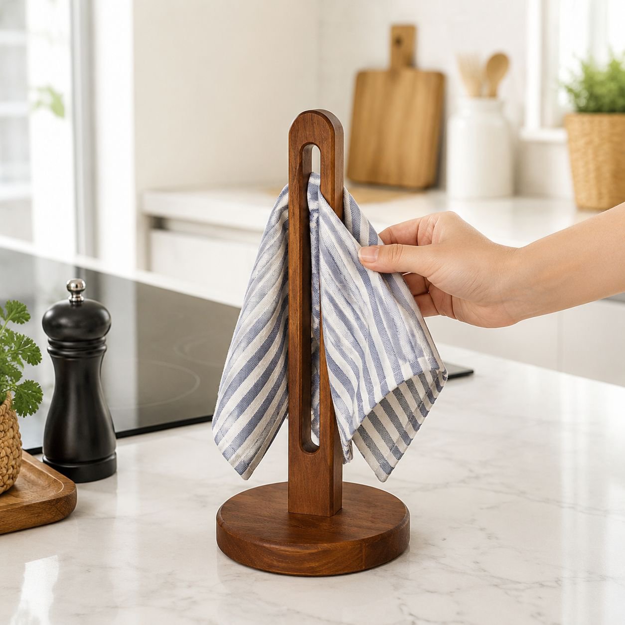 Porte-rouleau de cuisine moderne et écologique
