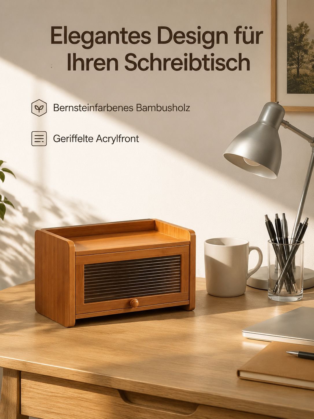 Tischbecherhalter Ablagefach Organizer-Tisch