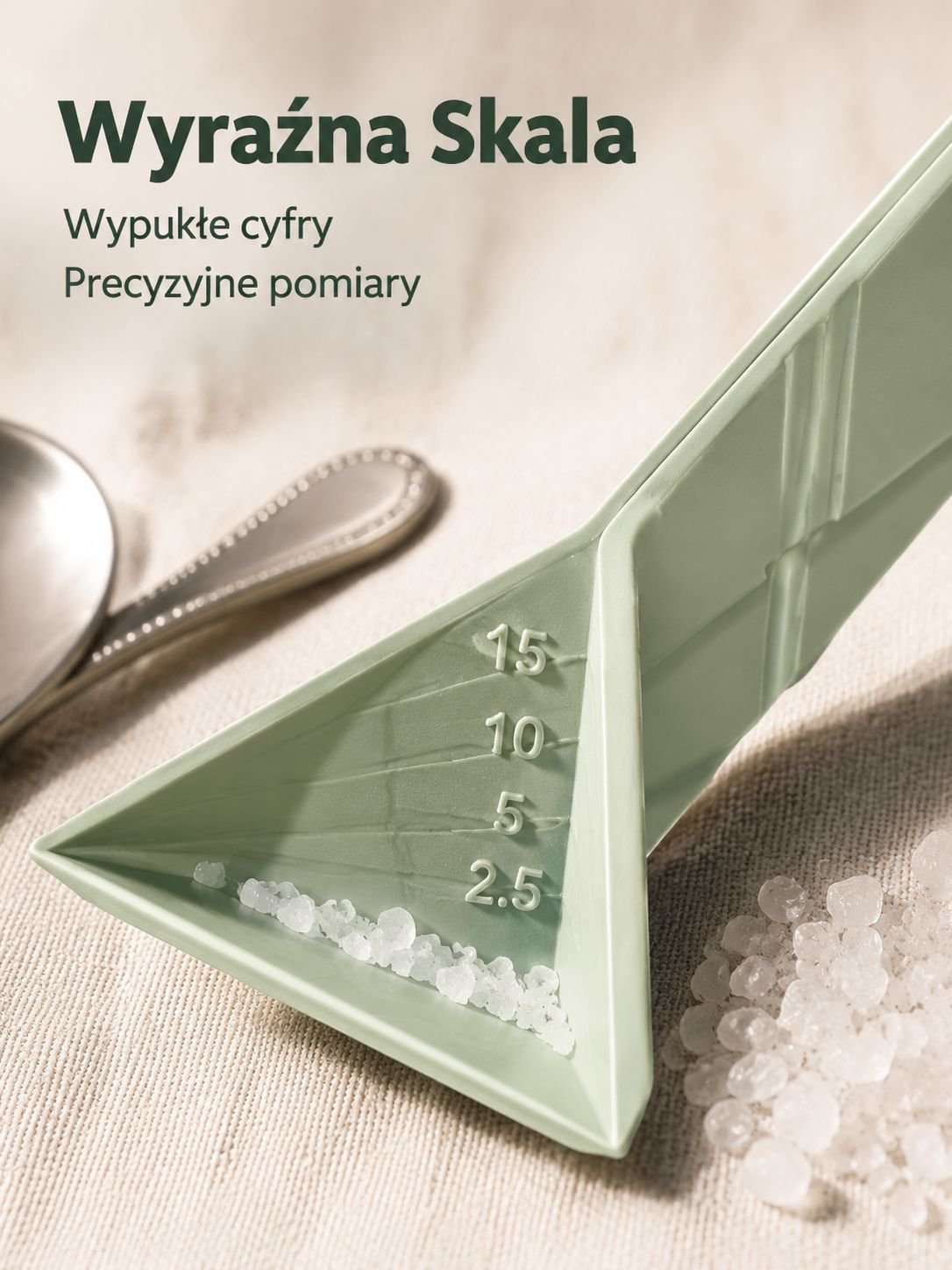 Składana łyżka miarowa 3 w 1