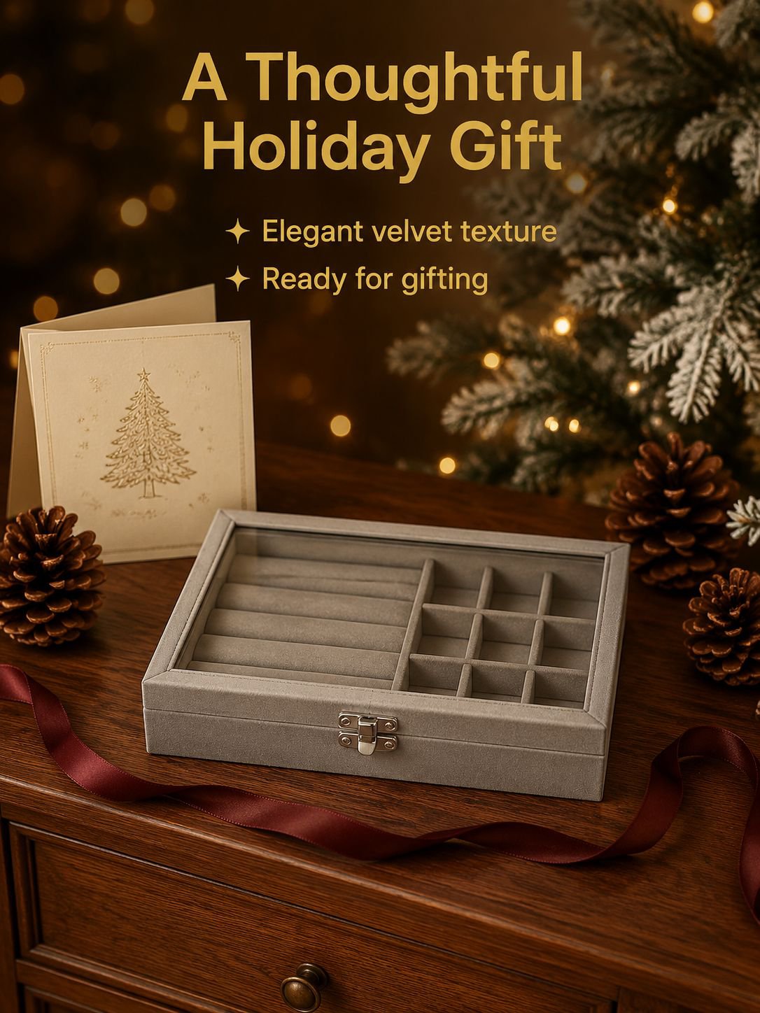 Multi-functional Jewelry Organizer Box