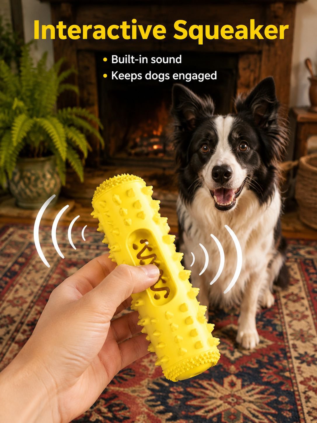 Sounding Serrated Teething Stick