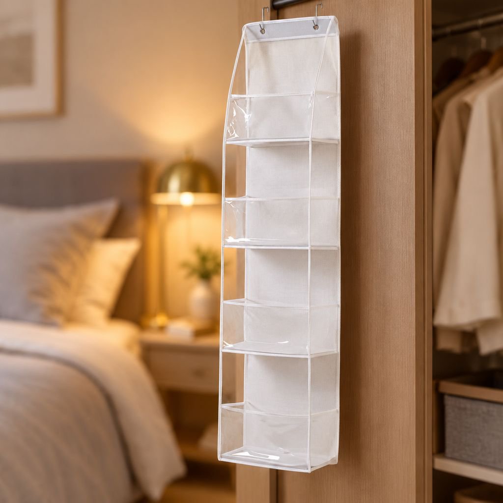 Wall-mounted Multifunctional Storage Bag for Clothes and Toys