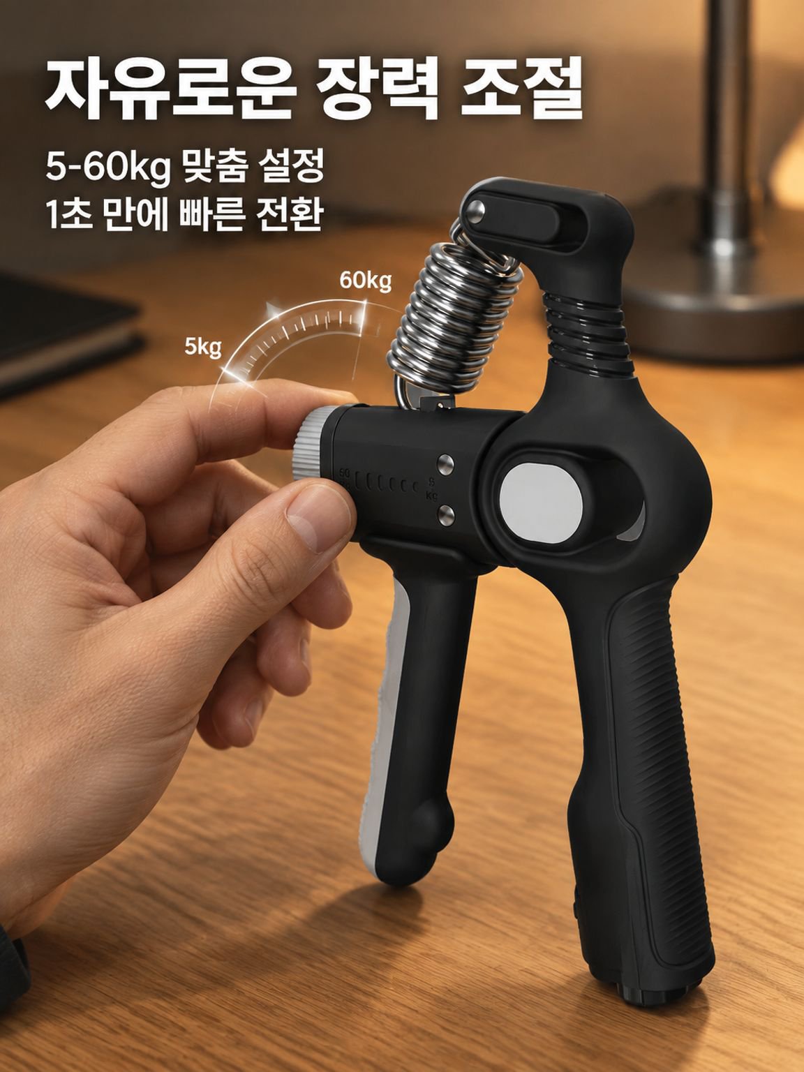 전자식 계수 조절 가능한 악력