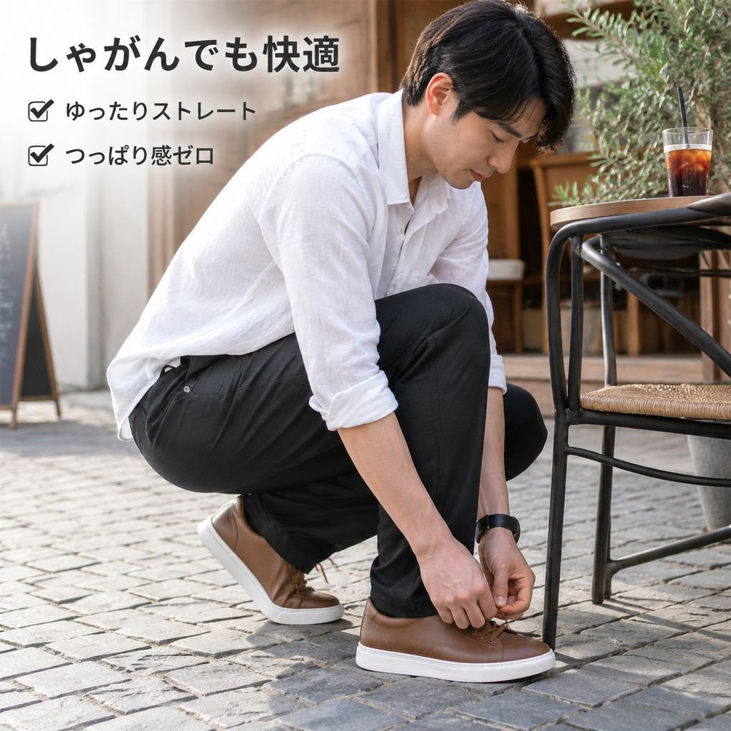 メンズクロスボーダー薄手ゆったりカジュアルパンツ