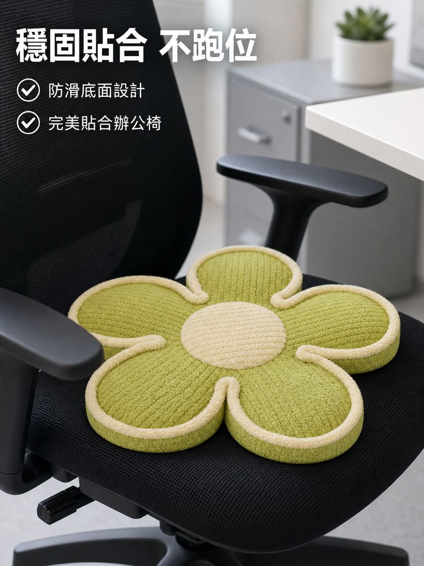創意花型沙發坐墊