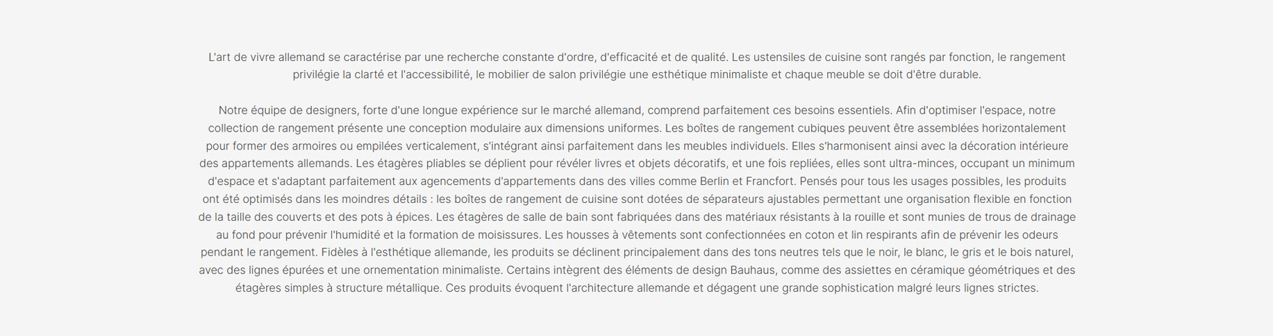 Centre commercial en ligne