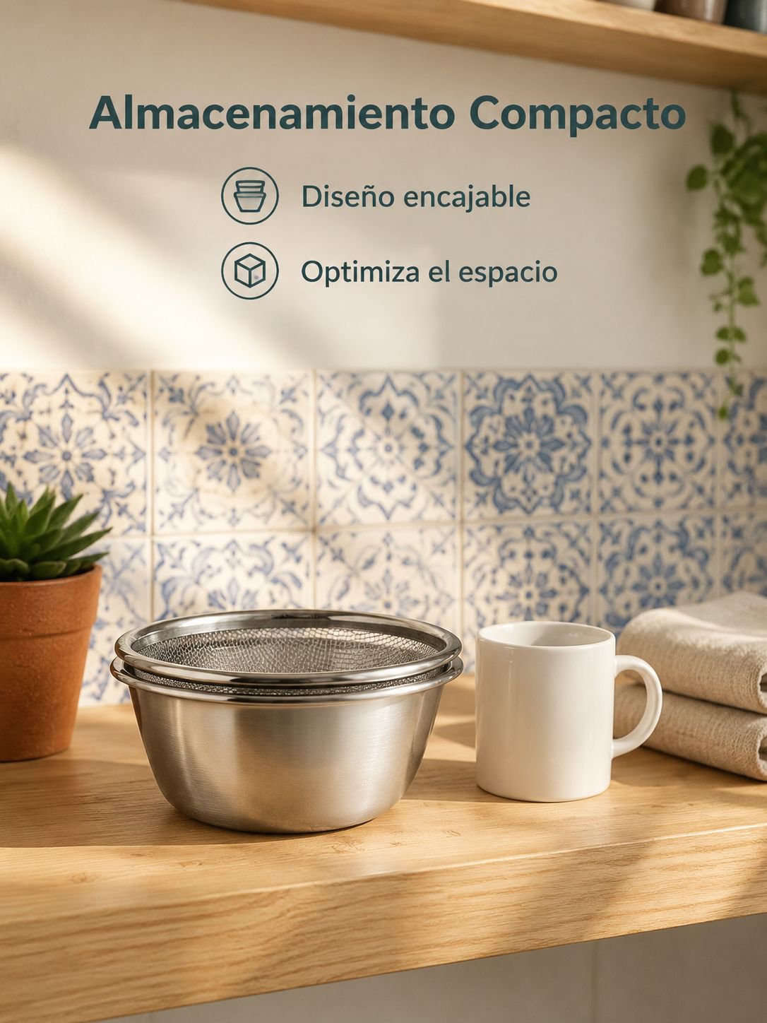 Vajilla de acero inoxidable