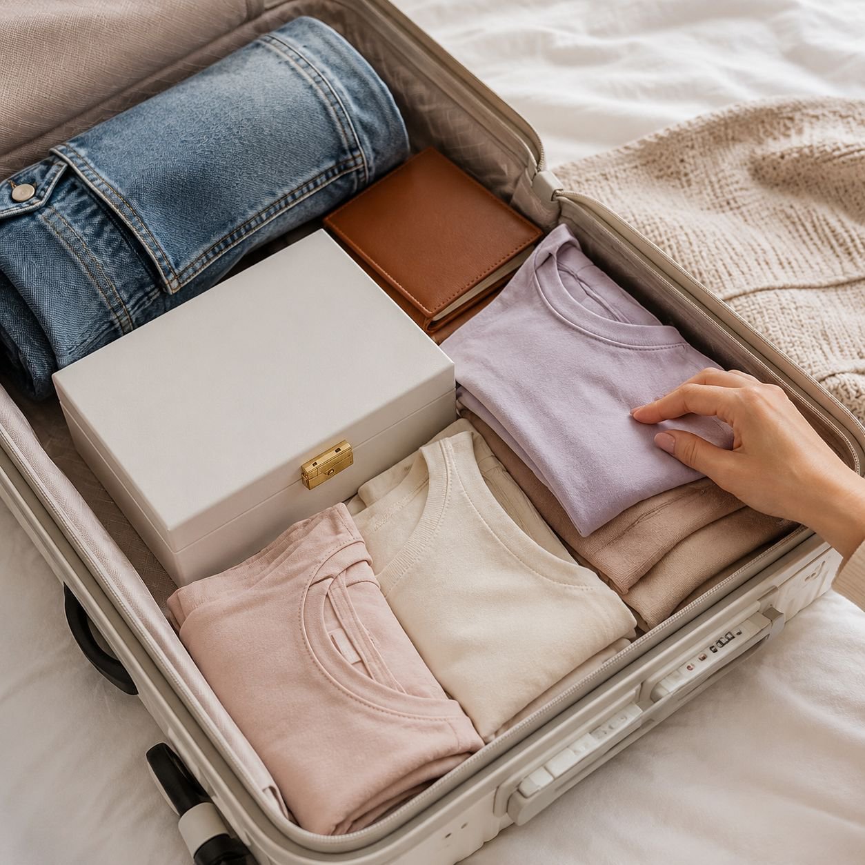 Elegant and portable jewelry storage solution