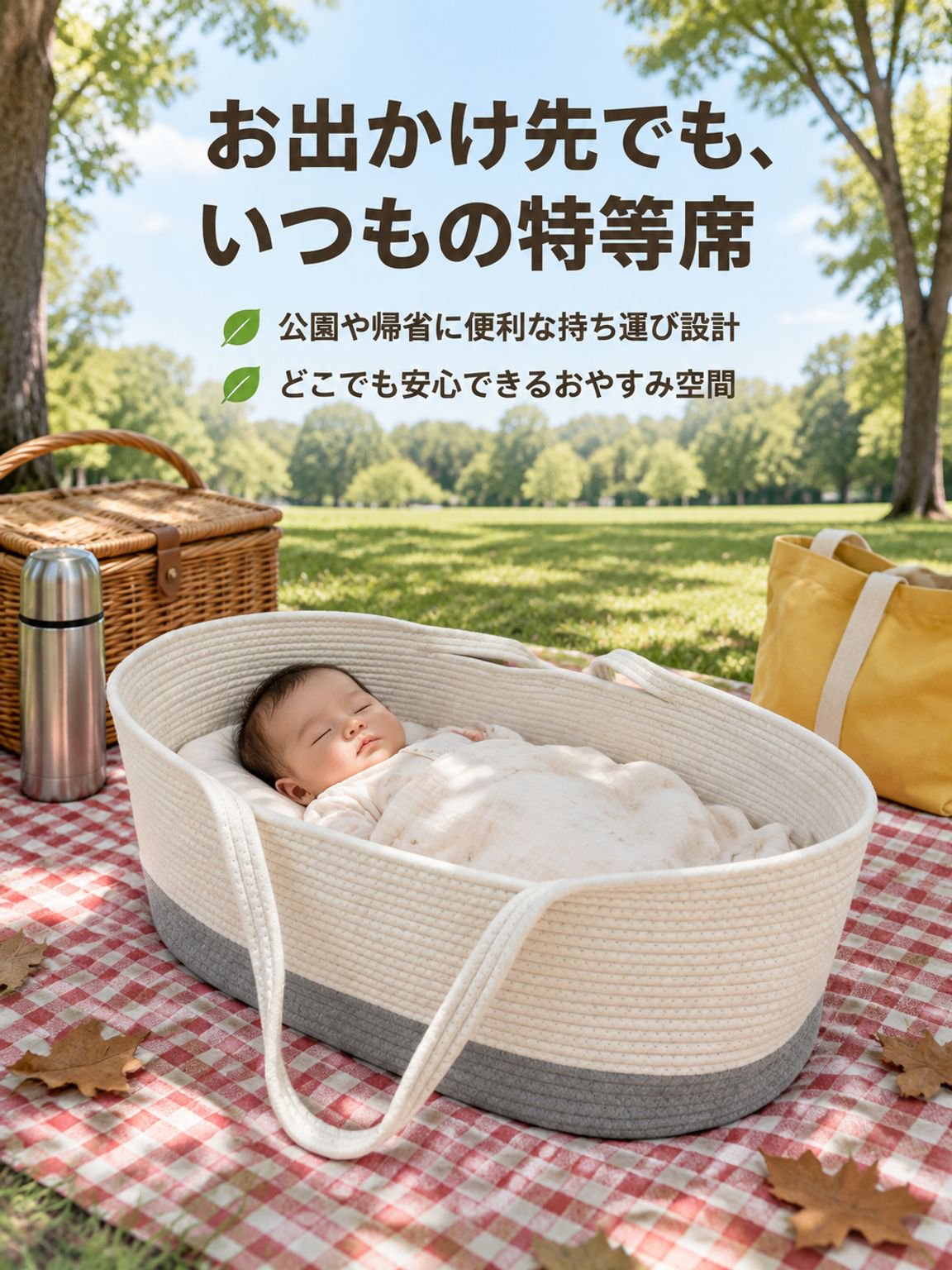 持ち運び用ベビーキャリー