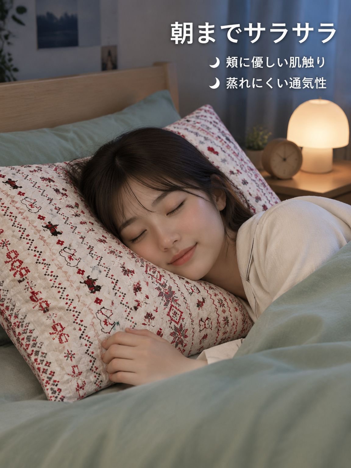 枕カバー2枚セット