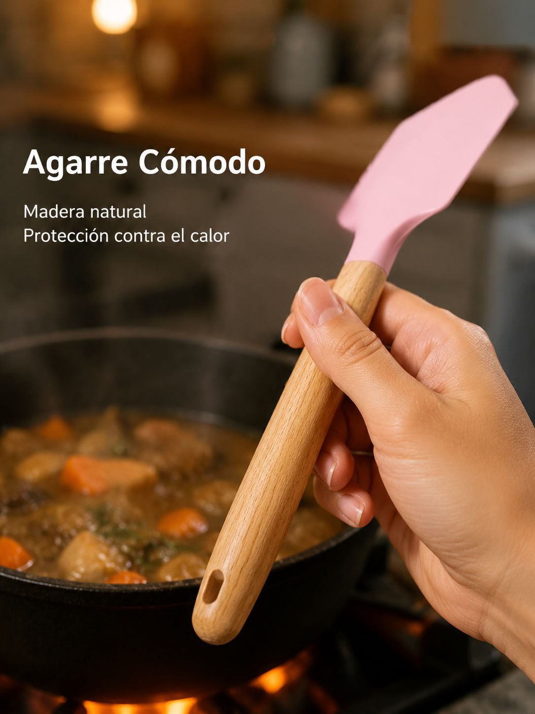 Set de utensilios de cocina de silicon