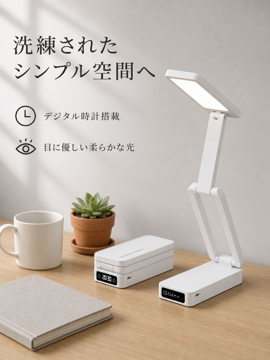 多機能LED折りたたみ目を守るランプ