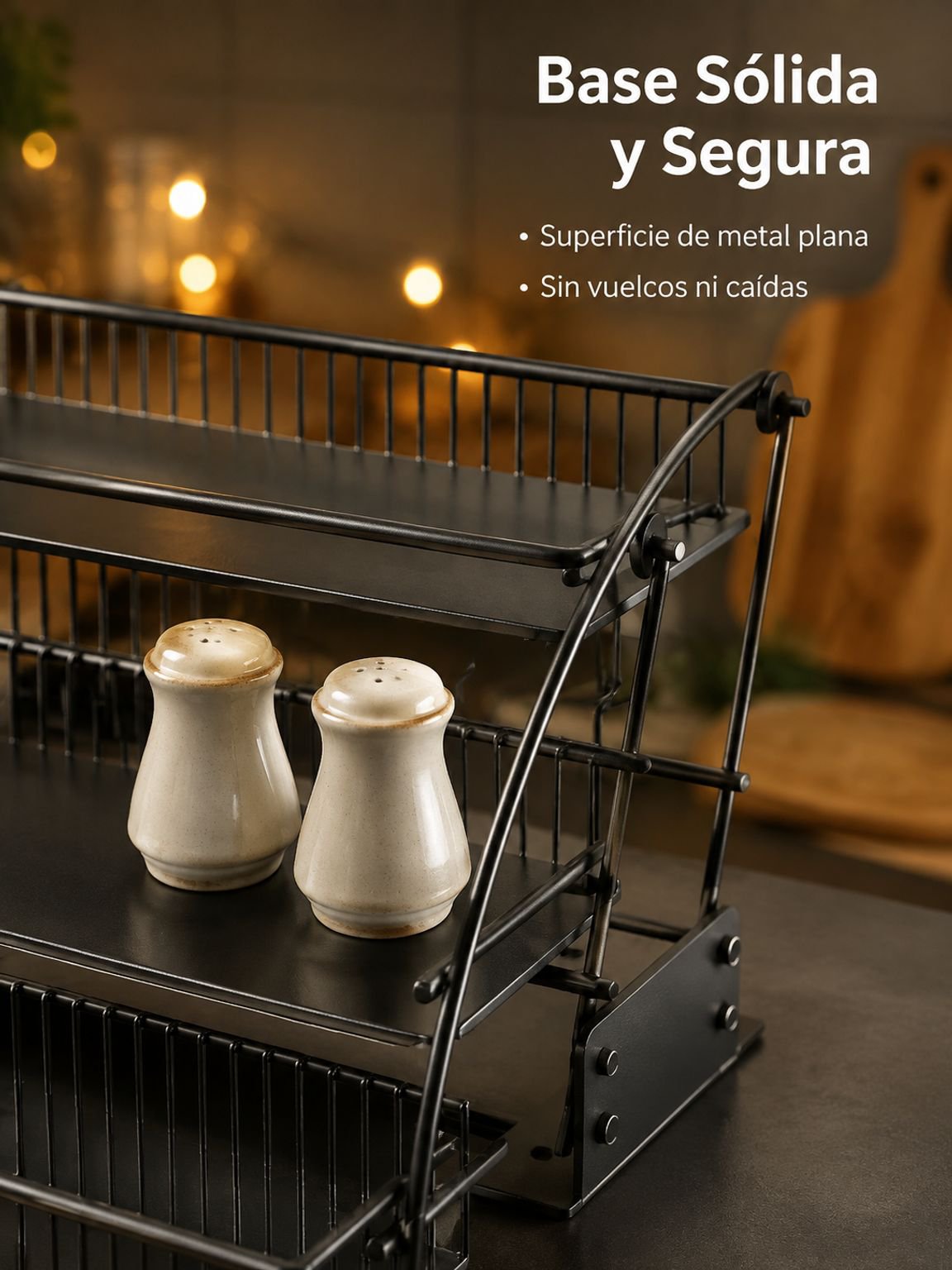 Cesta de almacenamiento elevable para la cocina