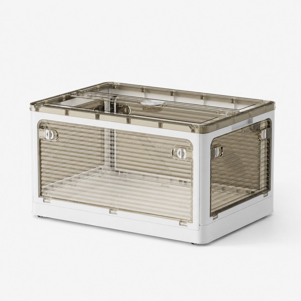 Multifunctional Foldable 5-Door Storage Box with Wheels, Suitable for Clothes, Toys, and Sundries