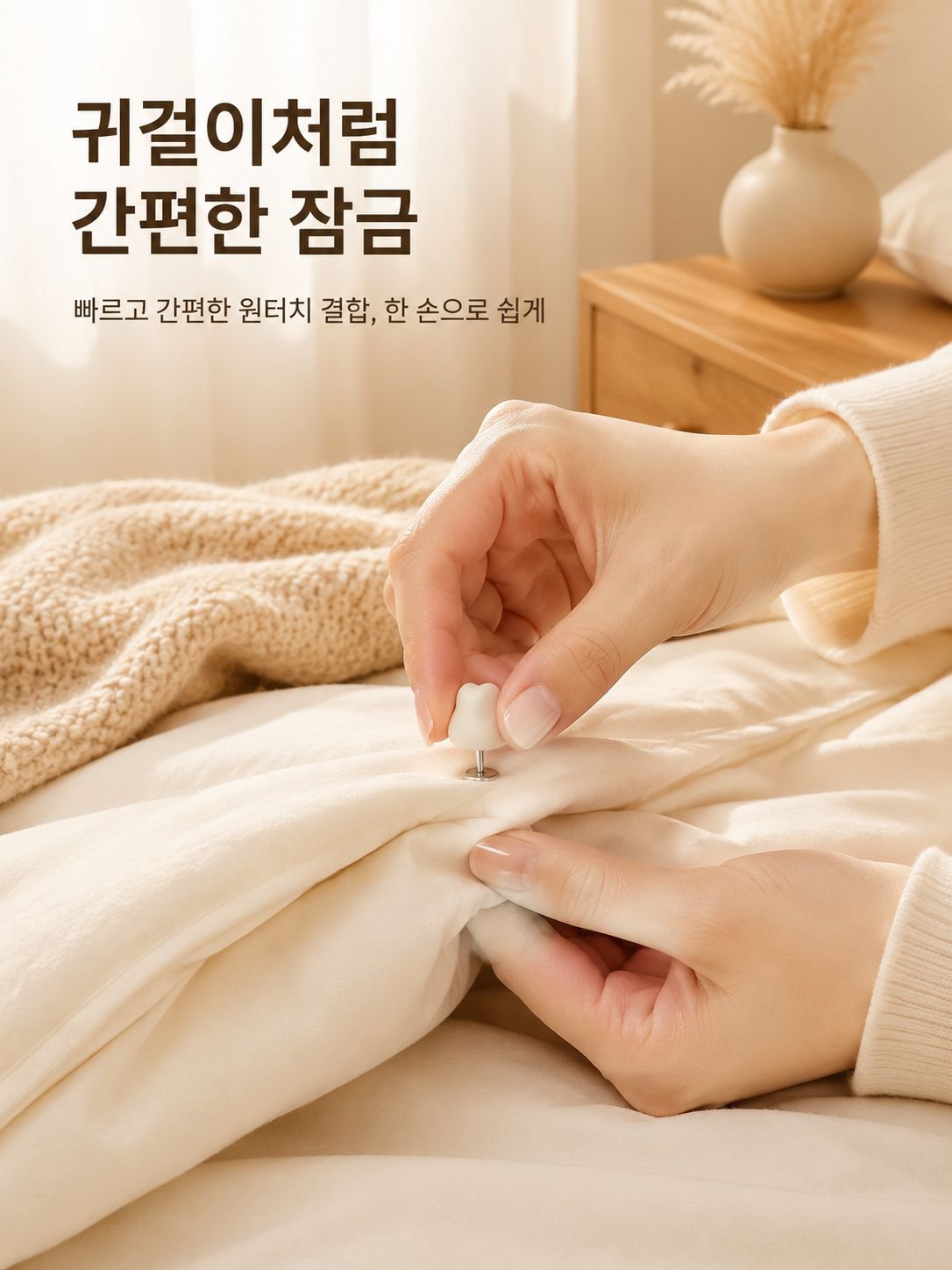 가정용 방수 및 이음매 없는 퀼트 고정 도구