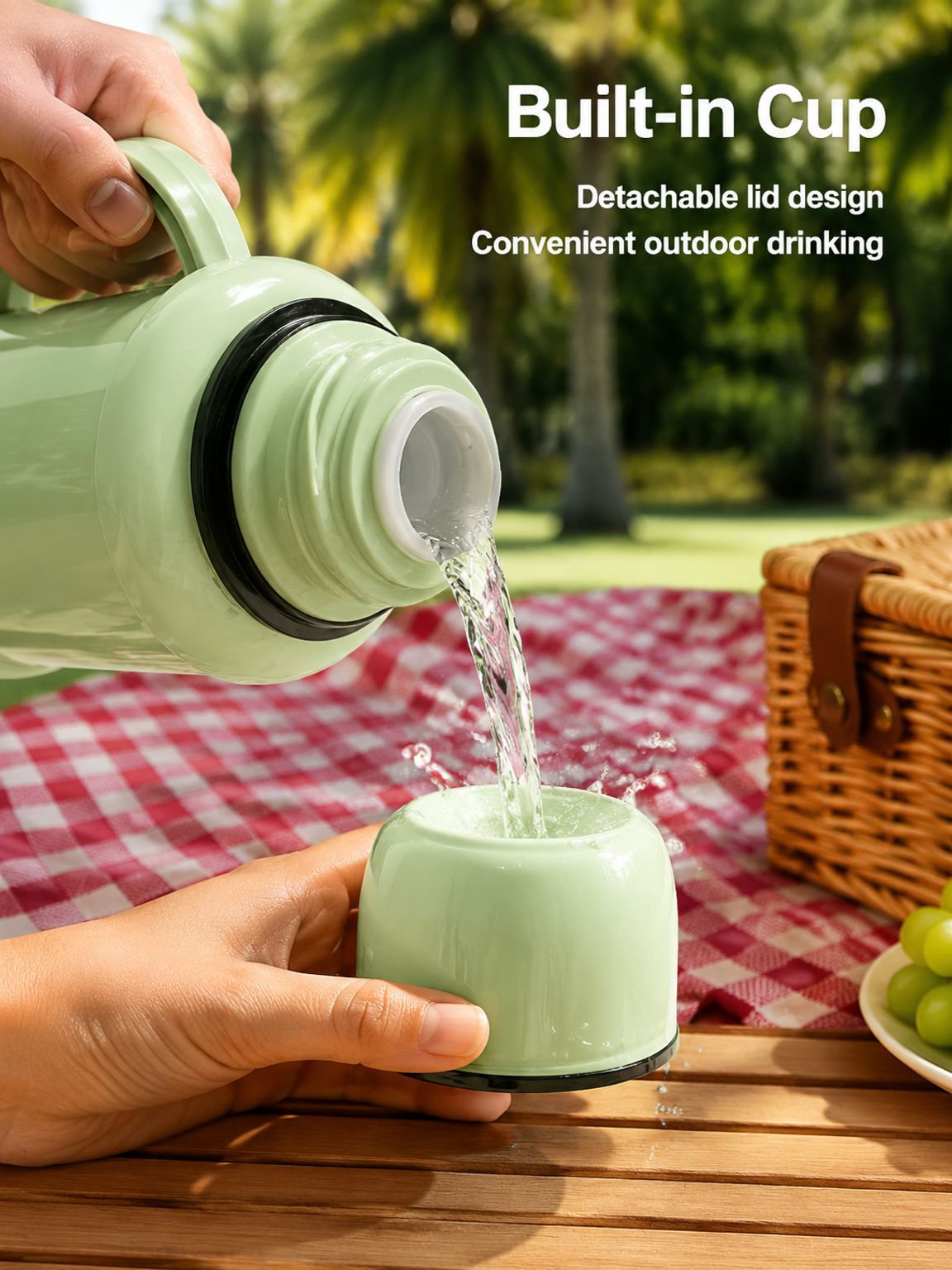 large capacity thermos flask