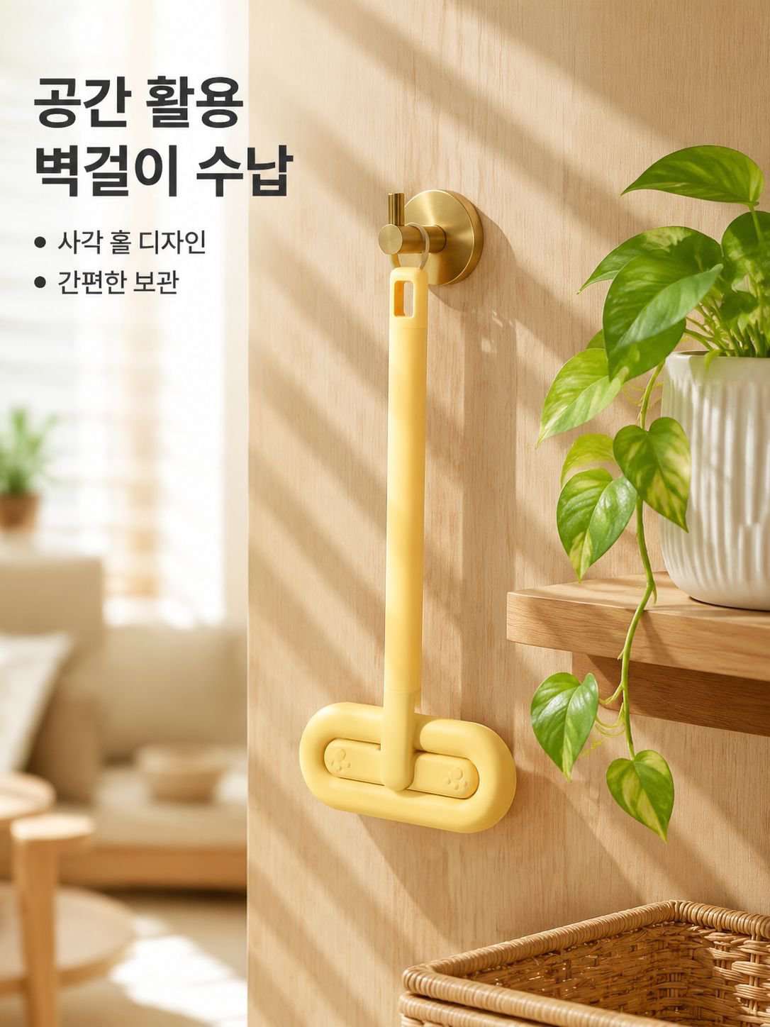 긴 손잡이 제모 브러시 점모기