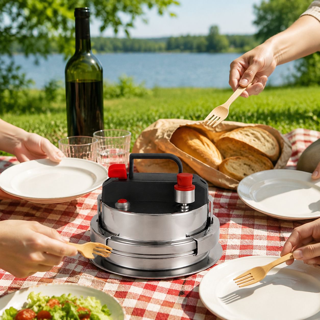 Accessoires inclus avec le cuiseur sous pression portable