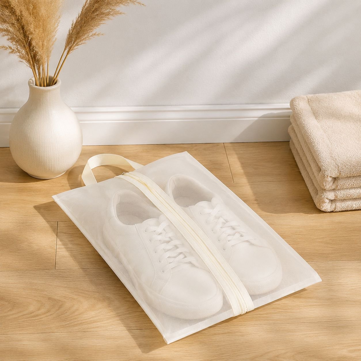 Portable Travel Shoe Bag Dustproof Moistureproof Organizer