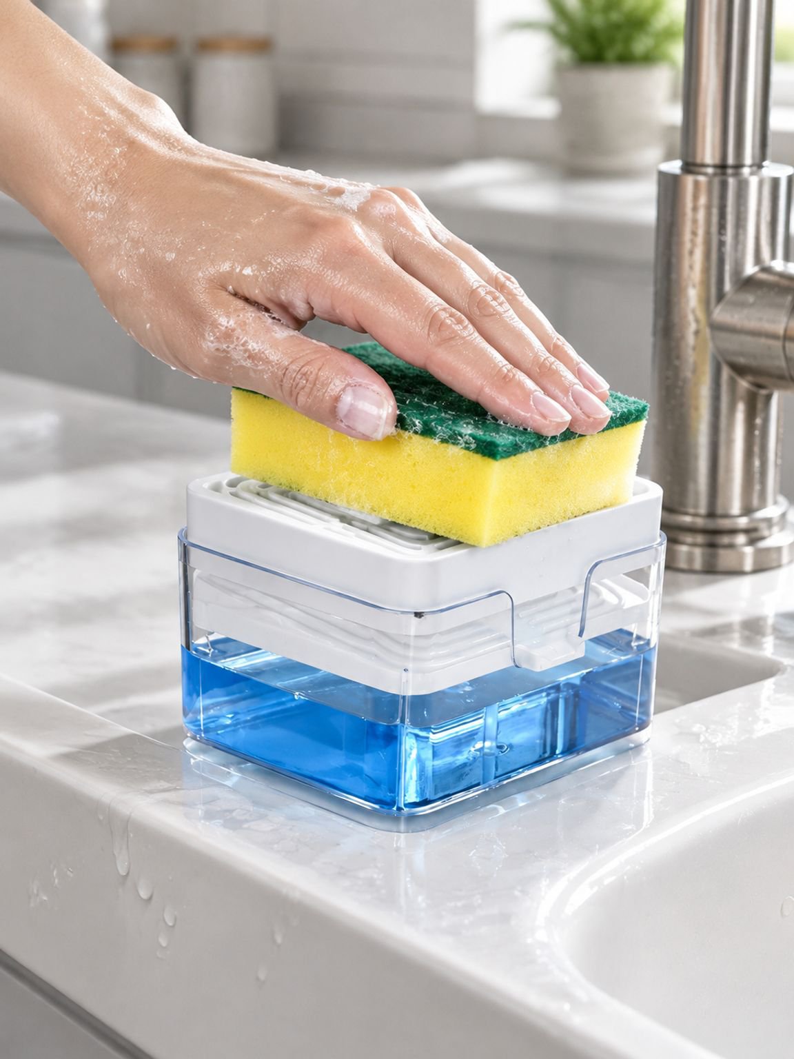 Creative Press Soap Dispenser