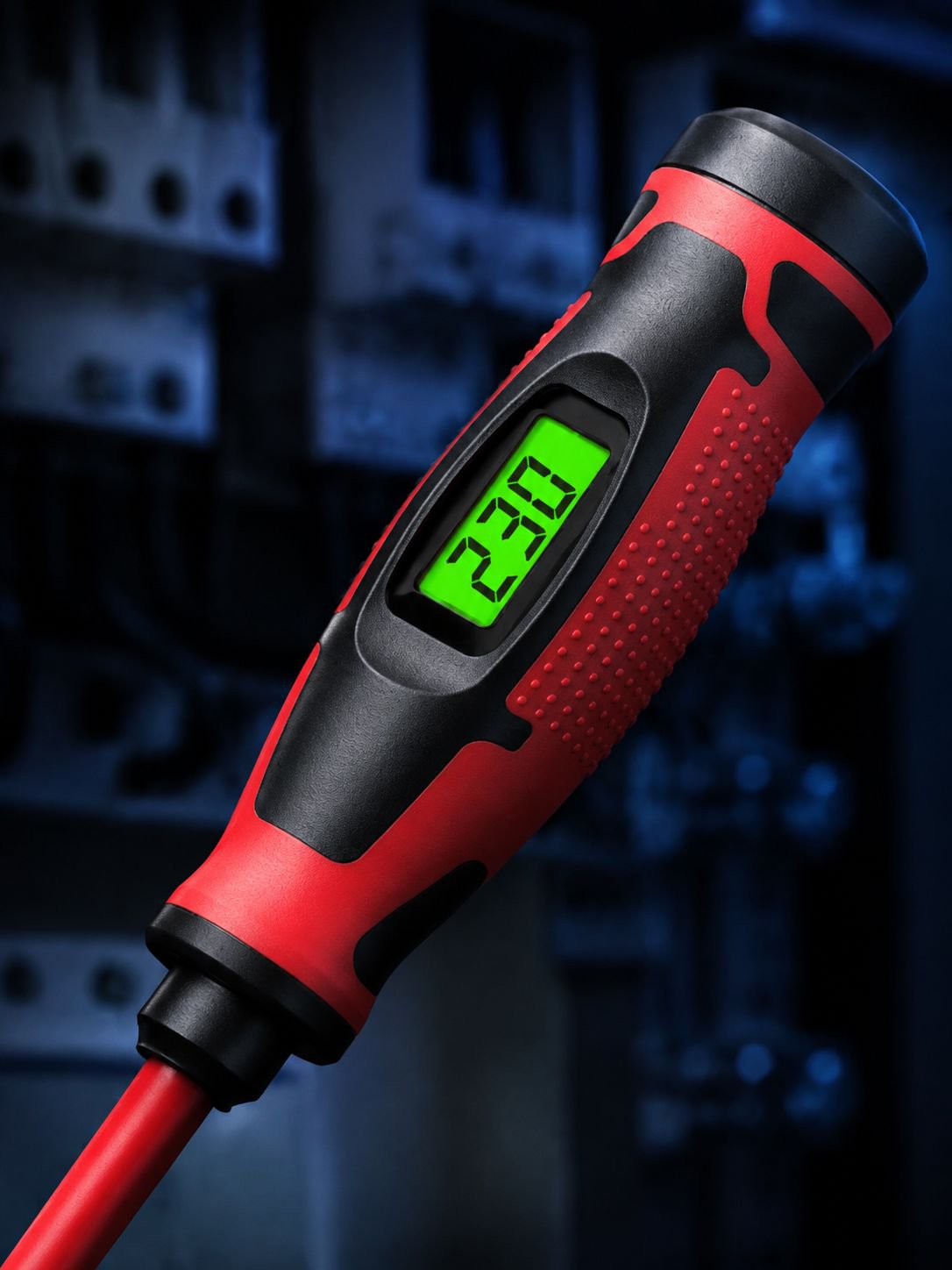 Elektrischer Stromtester mit isoliertem Griff