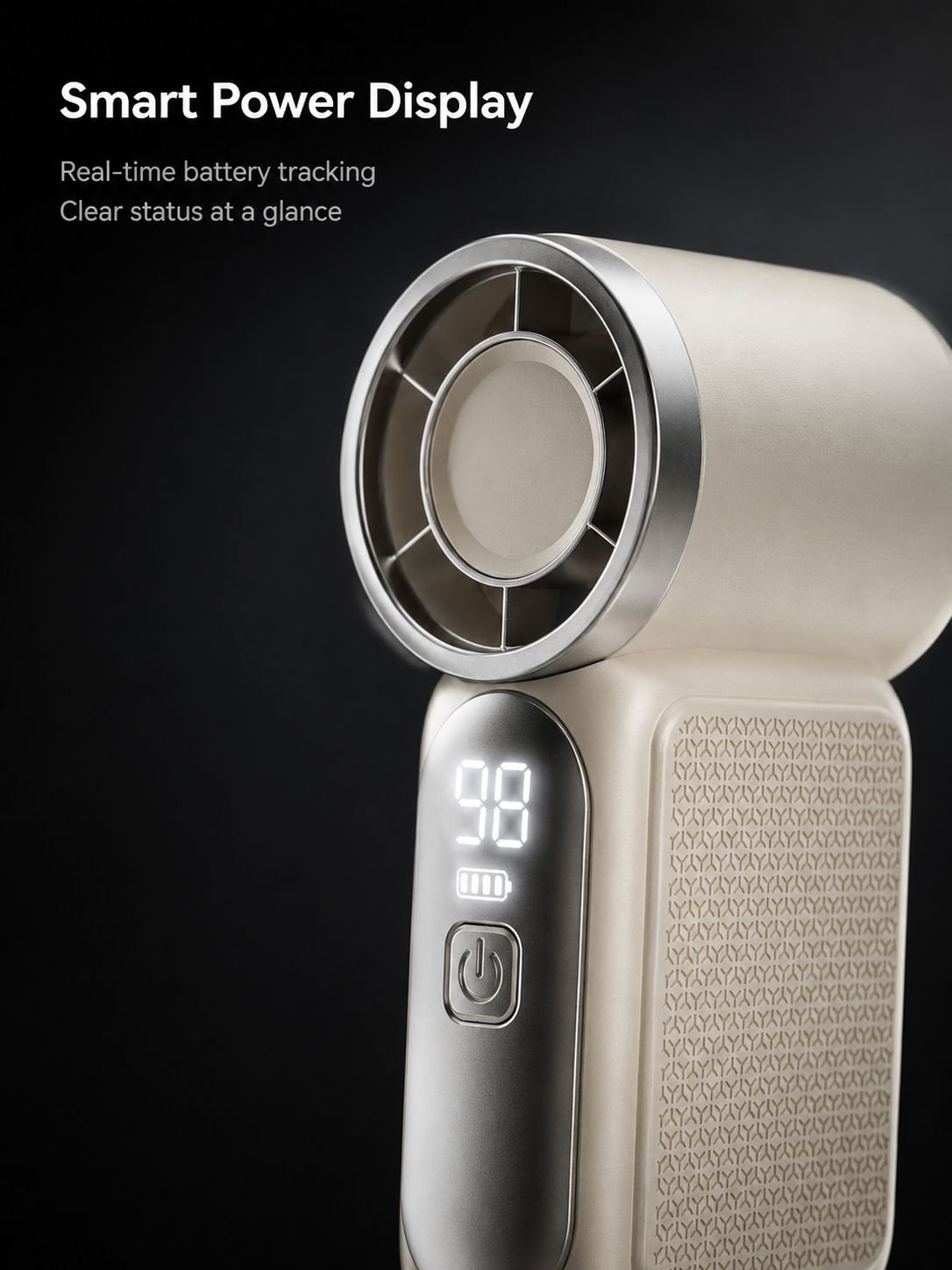Portable fan for camping and hiking