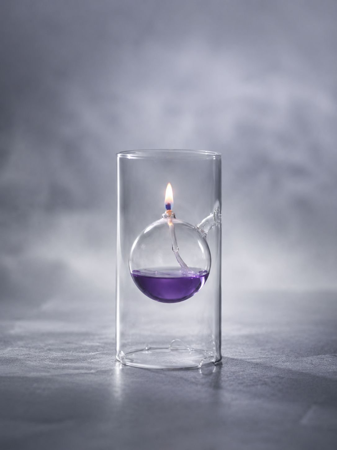 Creative glass oil lamps for weddings, romantic banquets, hotels, Western restaurants, glass candles