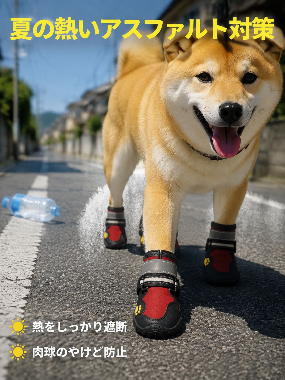 ペット用防水耐久シューズ 犬専用