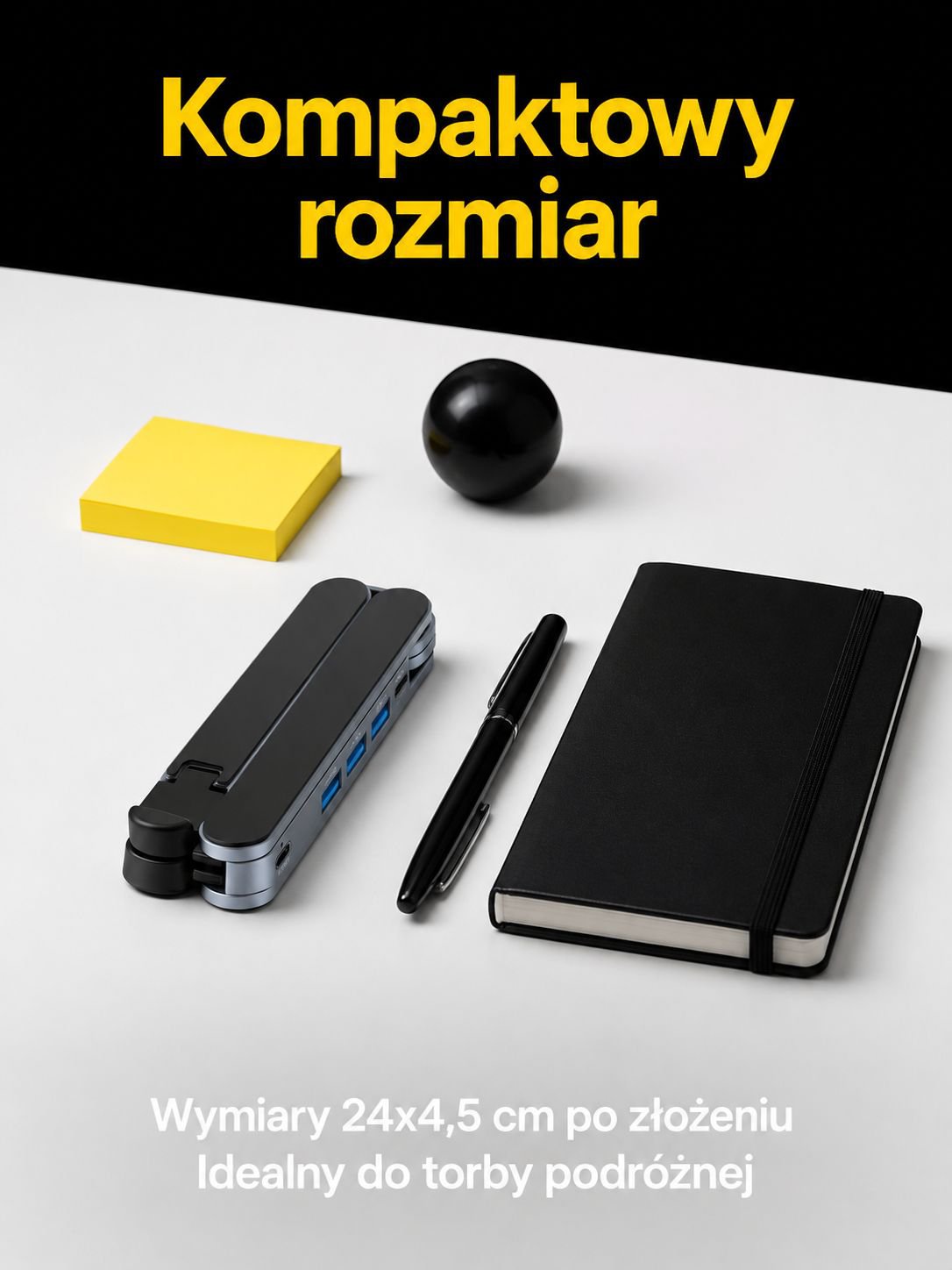 Podstawka na laptopa kompatybilna z wieloma urządzeniami