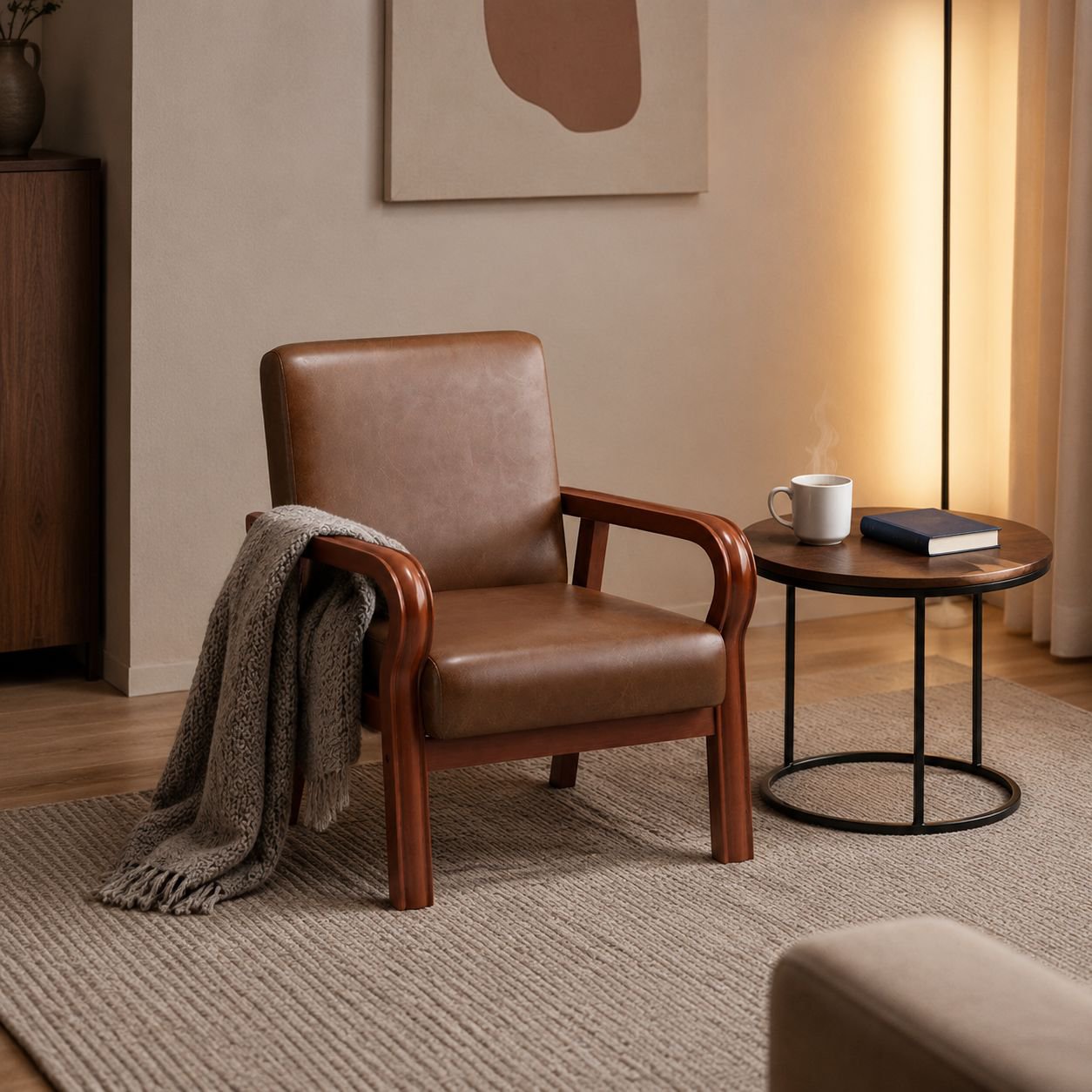 Small Sofa for Rental, Simple Design, Single/Double Options