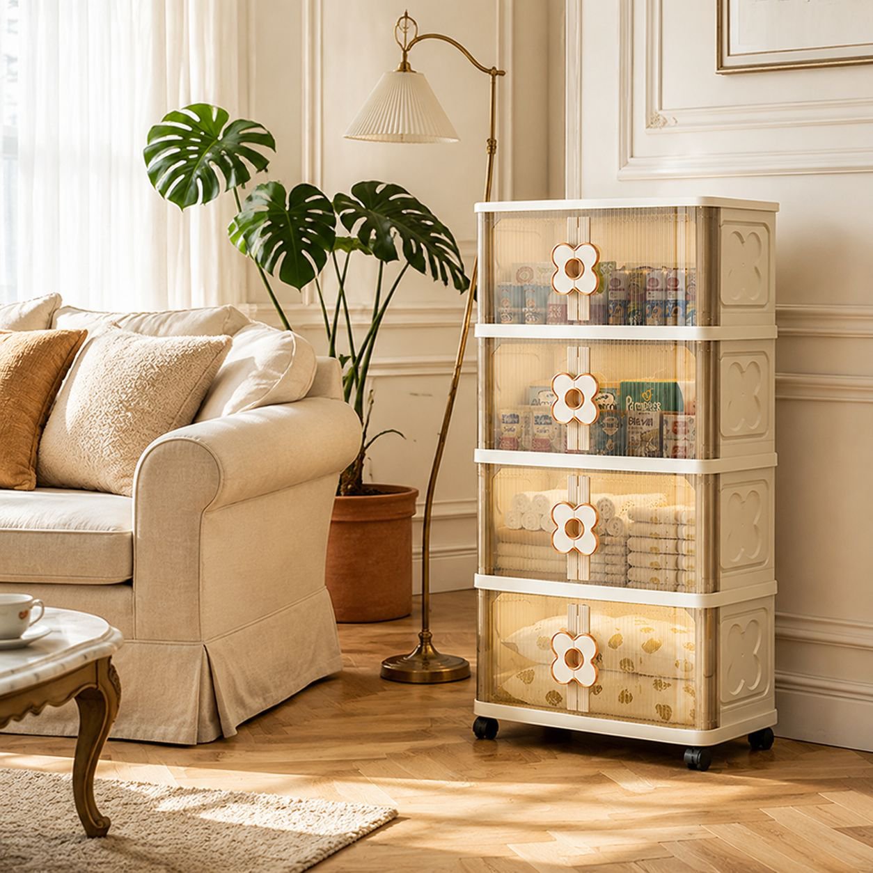 Boîte séparatrice de snacks à grande capacité