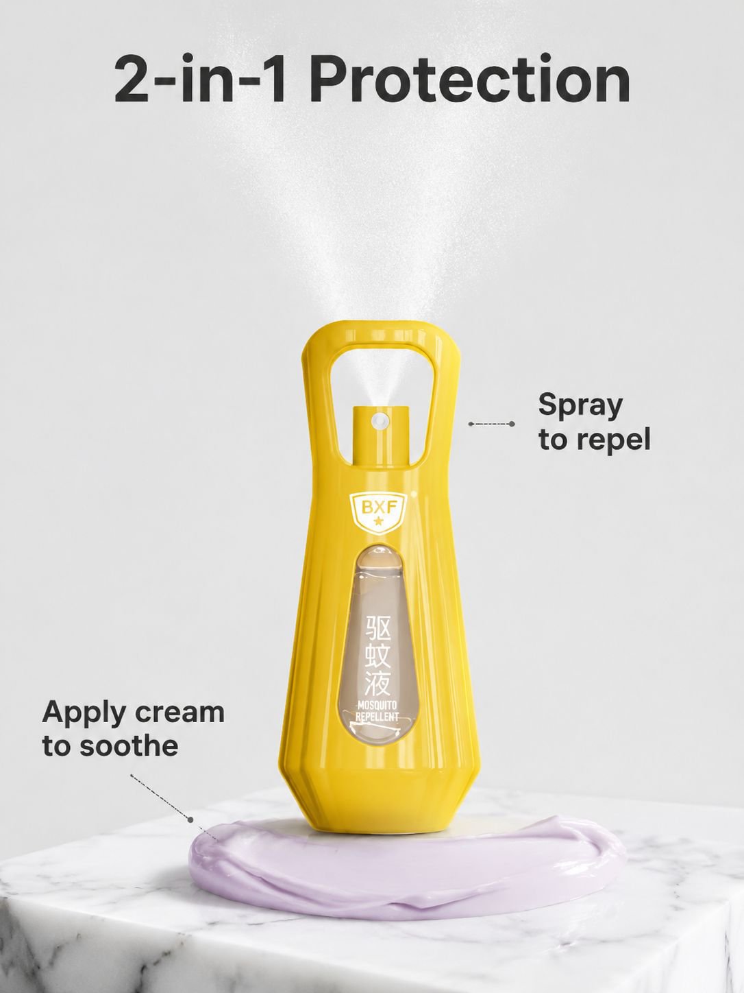 Outdoor Mosquito Repellent Spray Itch and Bite Prevention Comfrey Cream Mosquito Repellent Spray