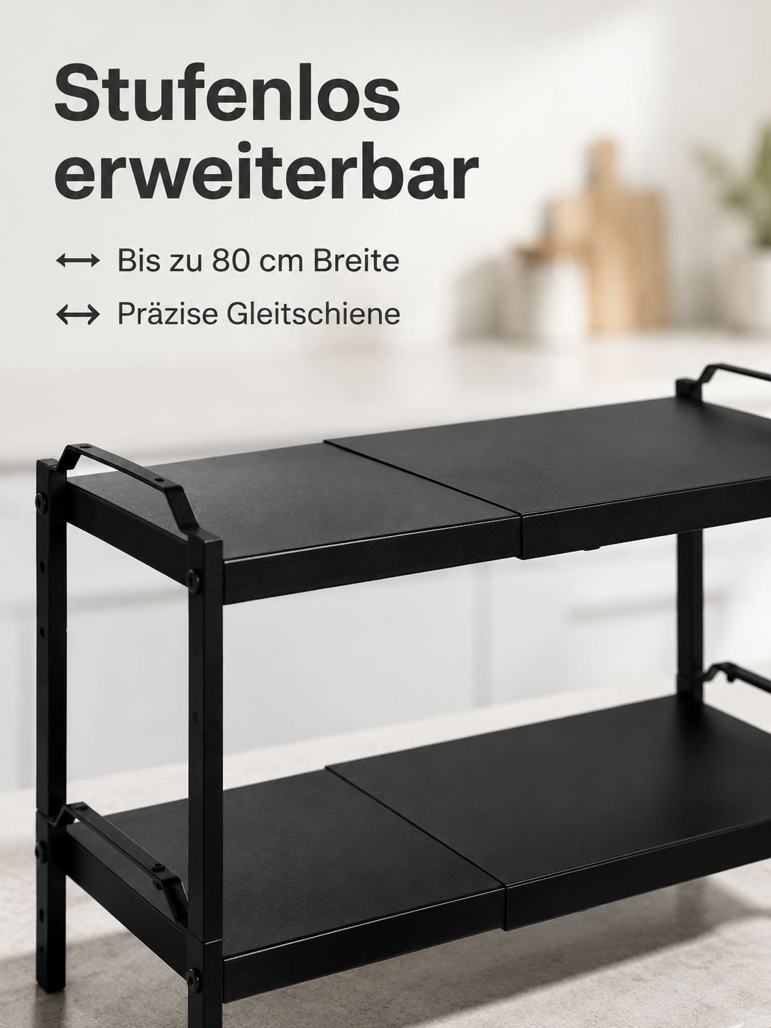 Verstellbare Trennwand zur optimalen Raumnutzung
