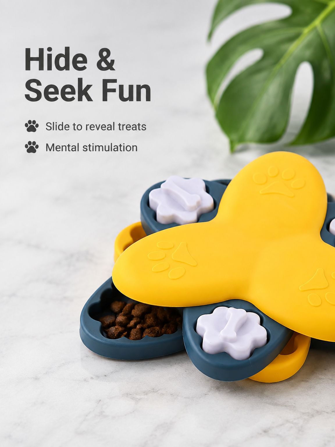 Pet Educational Slow-Feeding Bowl