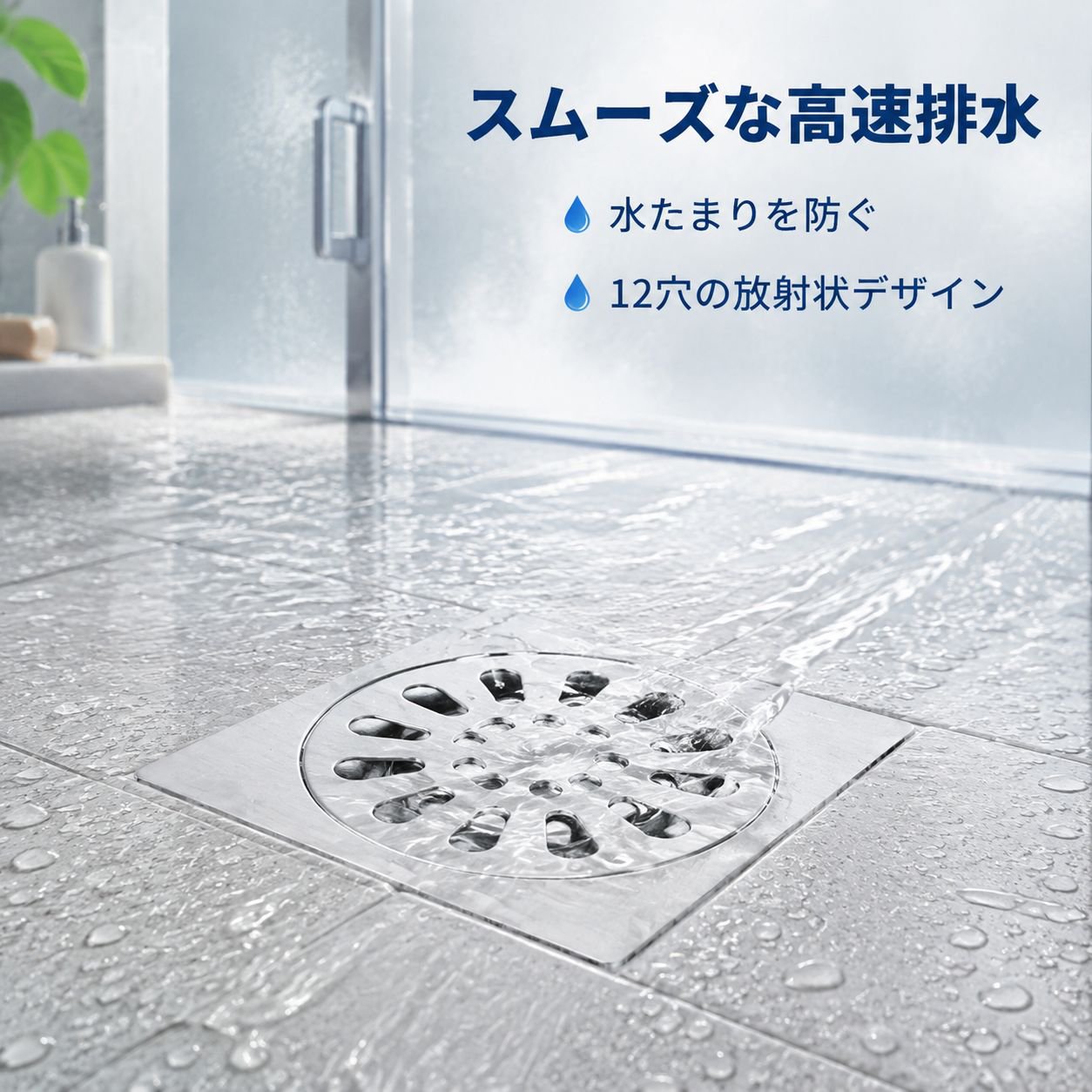 排水口の詰まり防止防水器
